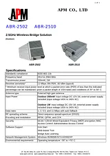 APM ABR-2510 Folheto