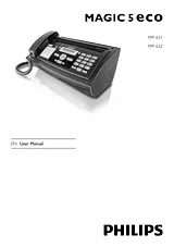 Philips PPF 631 Benutzerhandbuch