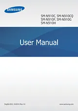 Samsung SM-N910F SM-N910FZKE Data Sheet