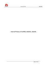 Huawei Technologies Co. Ltd U9200E Internal Photos