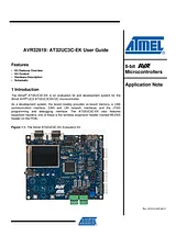 Atmel Evaluation Board AT32UC3C-EK AT32UC3C-EK Data Sheet