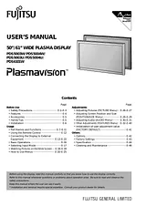 Fujitsu PDS5004W Manual Do Utilizador