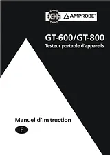 Beha Amprobe GT-800 STD KITVDE-tester 4472062 Справочник Пользователя