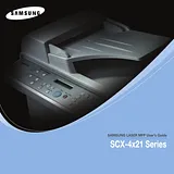 Samsung Mono Multifunction Printer SCX-452 Manual Do Utilizador