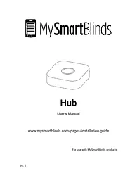 MySmartBlinds Inc. MSB-G000-00 Manual Do Utilizador