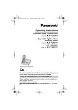Panasonic KX-TG9372 Руководство Пользователя
