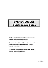 Everex LM7WZ Guide D’Installation Rapide