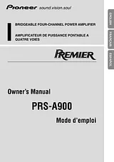 Pioneer PRS-A900 Guía Del Usuario