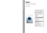 Haier hwm1270kfl Manual De Usuario