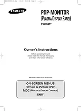 Samsung ps-42d4 User Guide