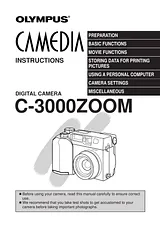 Olympus Camedia C-3000 Zoom Guía Del Usuario