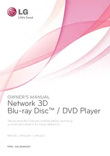 LG BP630 Owner's Manual