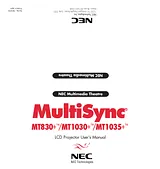 NEC MT1030+ Manuale Utente