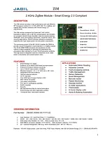 Jabil Circuit Inc ZIM-B User Manual