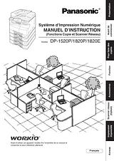 Panasonic DP1520 Operating Guide