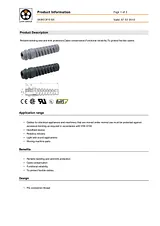 Lappkabel Cable gland PG11 Polyamide Silver-grey (RAL 7001) 53015620 1 pc(s) 53015620 Data Sheet