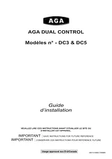 AGA ADC5EDBL Istruzione Sull'Installazione