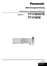 Panasonic PT-F300NTE Manuale