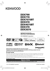 Kenwood DDX7070BT Manual Do Utilizador