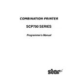 Star Micronics SCP700 Series Benutzerhandbuch
