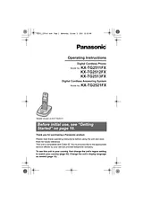 Panasonic KXTG2521FX Operating Guide