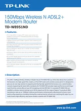 TP-LINK TD-W8951ND Manuale Utente