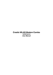 Creatix Polymedia GmbH CTX714 User Manual