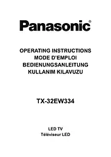 Panasonic TX32EW334 Guia De Utilização