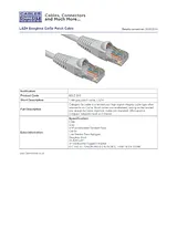Cables Direct Cat5e U/UTP B5LZ-205 Leaflet