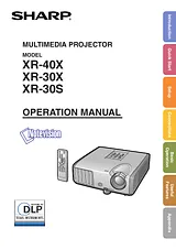 Sharp XR-30X Manual De Usuario