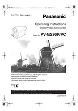 Panasonic PV-GS9 Manuel D’Utilisation