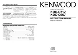 Kenwood KDC-C667 Instruction Manual