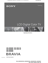 Sony BRAVIA KDL-32S3000 Manual De Usuario
