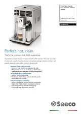 Saeco Super-automatic espresso machine HD8856/03 HD8856/03 Scheda Tecnica