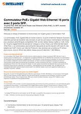 Intellinet 560535 Port Network Switch 1 Gbit/s 560535 Техническая Спецификация