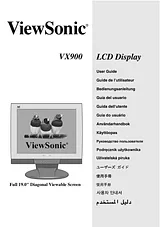 Viewsonic VX900 Manual Do Utilizador