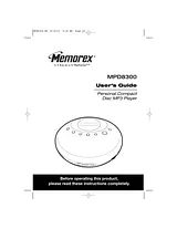 Memorex MPD8300 用户手册
