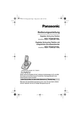 Panasonic KXTG8321SL Bedienungsanleitung
