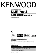 Kenwood KMR-700U Manual Do Utilizador