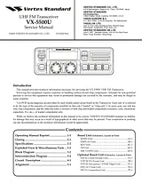 Vertex Standard VX-5500U Manuel D’Utilisation