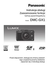 Panasonic DMCGX1EG Guia De Utilização
