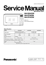 Panasonic NN-SD452W Manual Do Utilizador