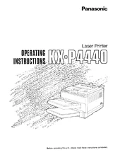 Panasonic KX-P4440 Справочник Пользователя