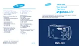 Samsung Digimax 240 User Manual