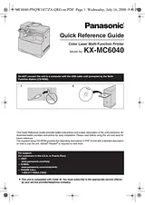 Panasonic KX-MC6040 Guía De Operación