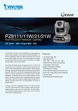 VIVOTEK PZ8111 产品宣传页