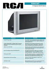 RCA D30W750T 产品宣传页