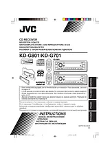 JVC KD-G801 사용자 설명서
