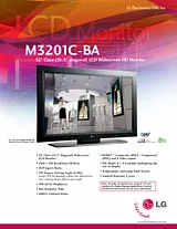 LG M3201C-BA Specification Guide