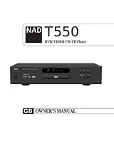 NAD T550DVD User Manual
